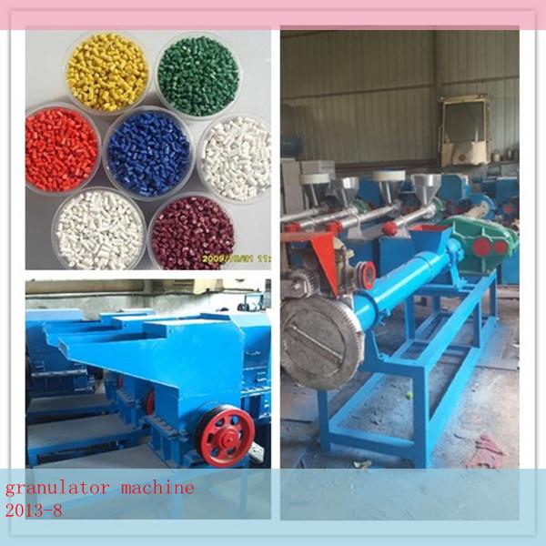 low failure wasted recycling production line plastic recycling granulator machine