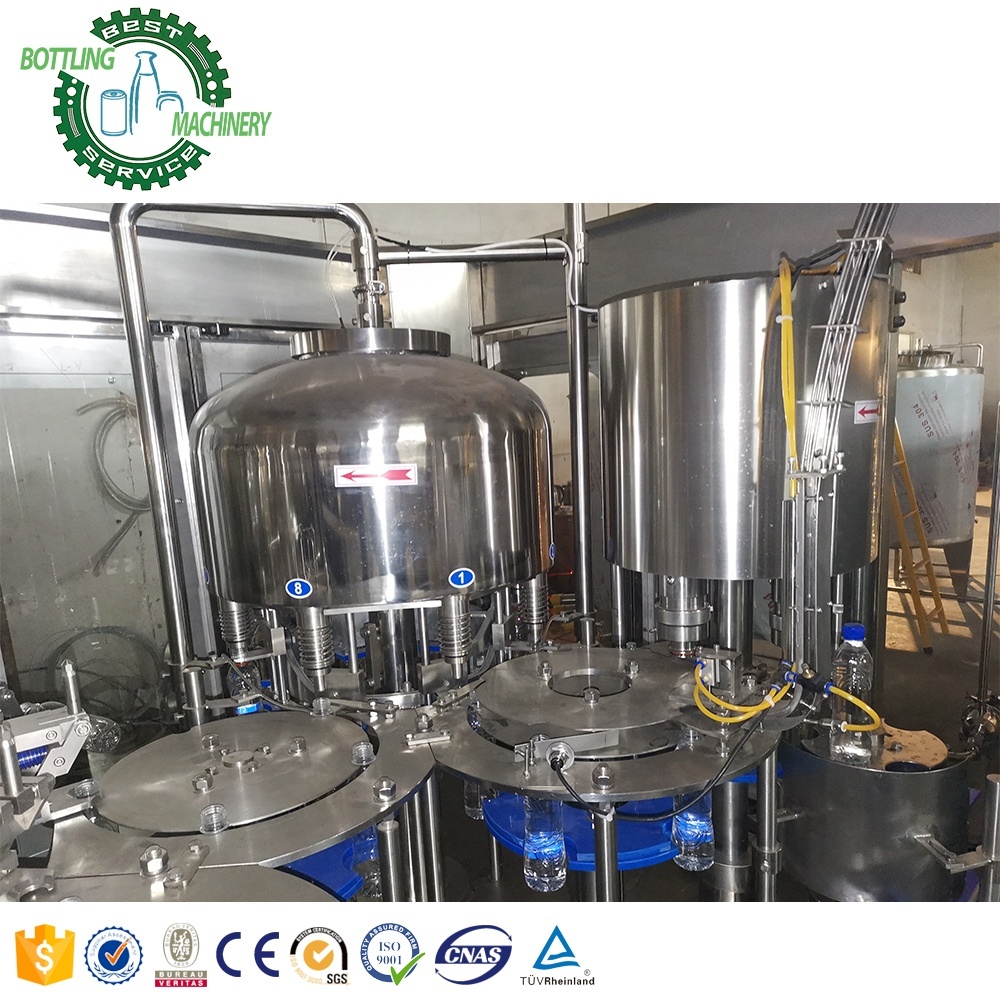 Auto 3000bph Fertilizer Dish Soap Alcohol Liquor Wiper Washer Fluid 300ml 350ml 500ml Bottle Water Bottling Line Plant System