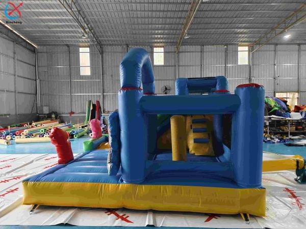Popular Cartoon Inflatable Bounce House With Slides PAW Patrol Inflatable Combo For Kids