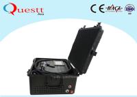 Machine tenue dans la main de dérouillage de laser de la valise 100W avec le contrôleur de Bluetooth