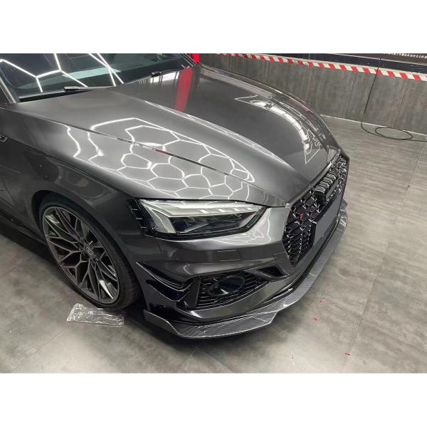 PP материал Audi A5 до RS5 Широкий корпус 2020-2023 Передний задний бампер решетка Боковые юбки
