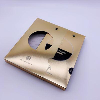 Facial Mask Cosmetic Packaging Box Hallow out Custom Makeup Packaging Box