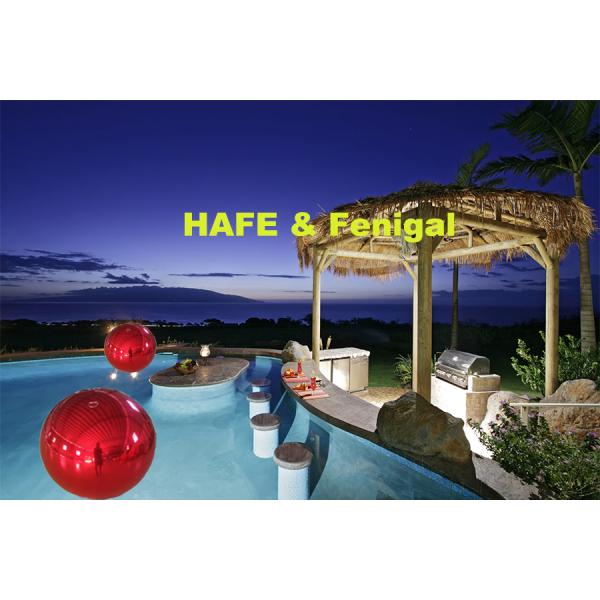 Seaside Or Christmas Decoration 3.5m Inflatable Mirror Balloon