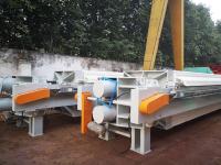 Secagem automática da pasta da lama da eliminação da lama da imprensa de filtro da placa da câmara da tração