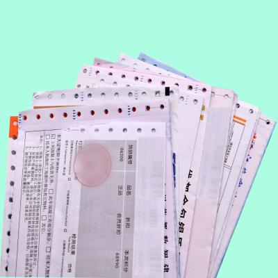 Rectangular Carbonless Copy Paper Custom International Express Waybill Eco Friendly