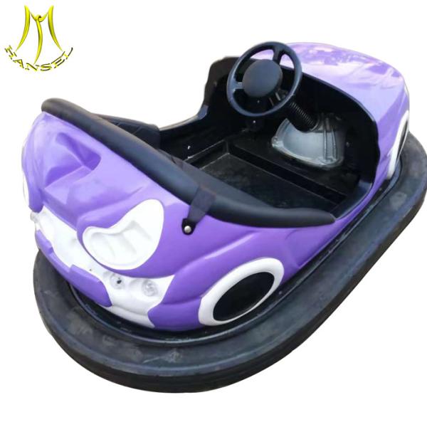 Hansel shopping mall large bumper car fiberglass battery bumper car for game centre