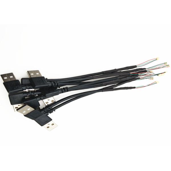 Усб мужчина 90 градусов вышел кабель 30 Авг к соединителю тангажа старшего 4 1.0мм 4пин Джст