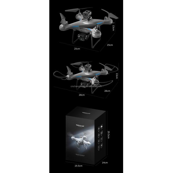 Prosumer Drones Made Easy Ky102 with 4k HD Dual Cameras Four-way Obstacle Avoidance and Intelligent Fixed Height Hovering