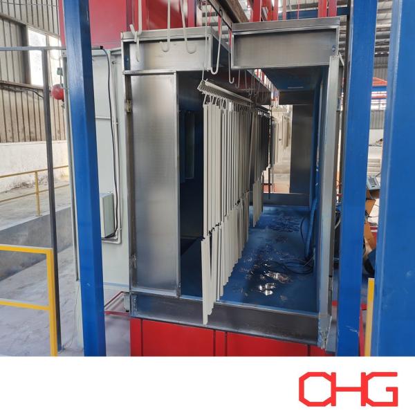 Customized Aluminium Profile Powder Coating Production Line with Automatic Conveyor System and Method Type