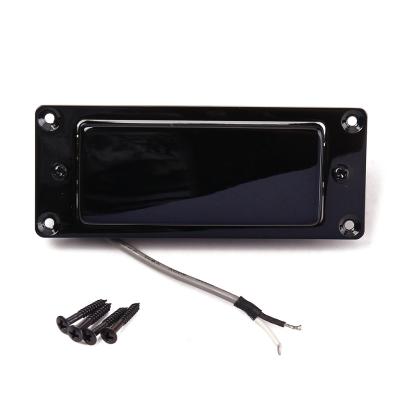 Durable Zinc Alloy Mini Humbucker Pickups Kit Double Coil 7.5k Resistance