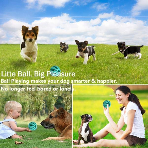 Зубы собаки 2x2 OEM резиновые очищая игрушки жевания любимца шарика