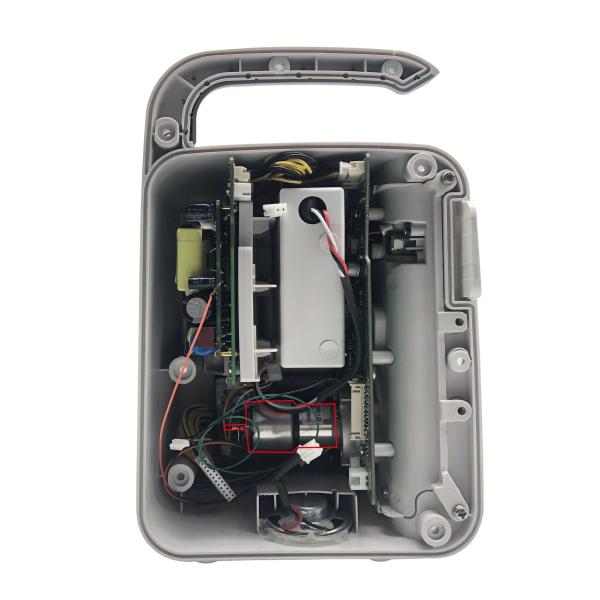 caixa de engrenagens 90RPM do motor da engrenagem da escova da C.C. 12v para a bomba médica da nutrição