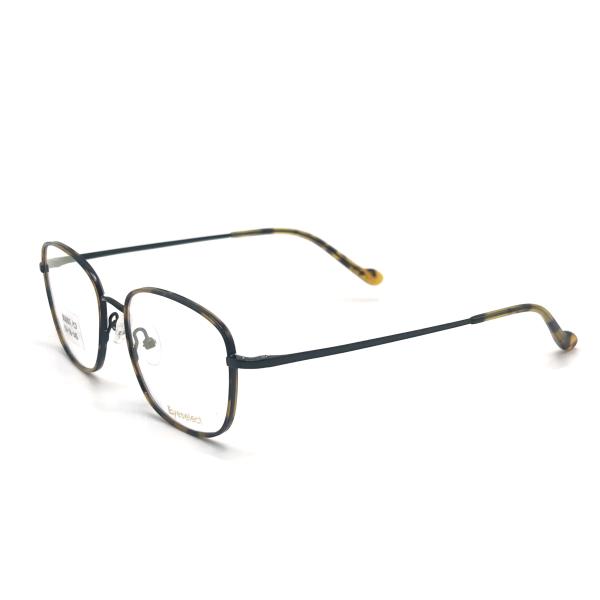 BD020T Vintage Style Square Acetate Metal Frames for a Sophisticated Look