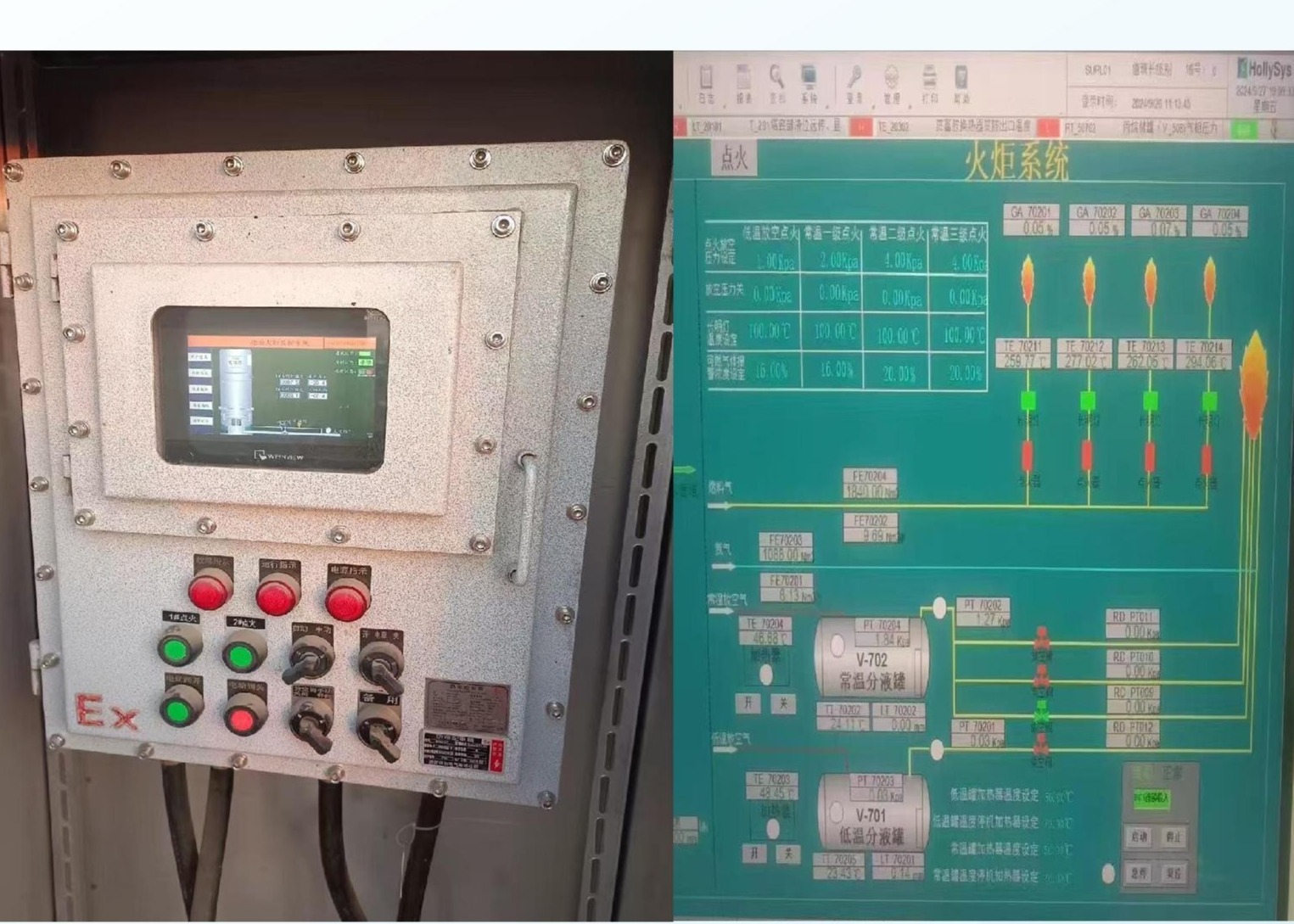 Flare Automatic Control System, Explosion-Proof Control Cabinet for Industrial Flare Ignition and Monitoring