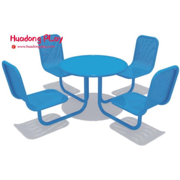 Industrial  Sturdy Outdoor Park Benches ,  Lawn Outdoor Wooden Table Bench