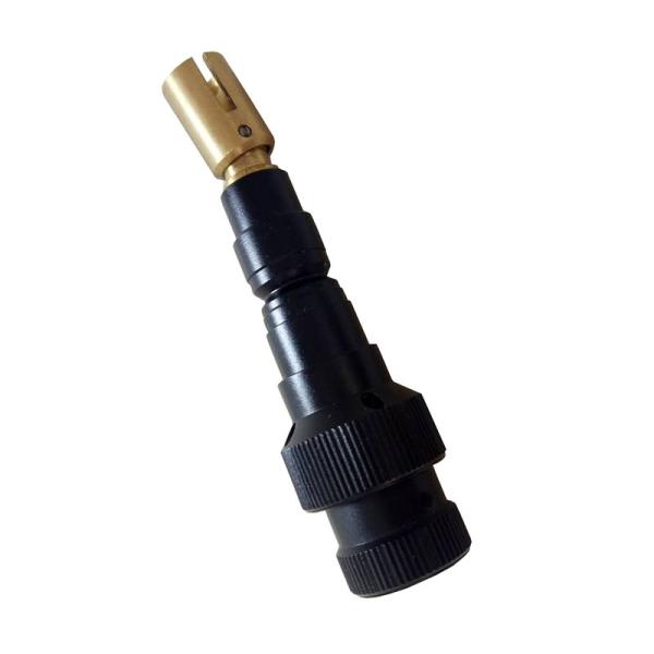 Black Horizontal Metal Handwheel Motion Clamp For Topcon GTS-102N Total Station