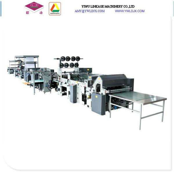 School Exercise Book Notebook Flexography Printing Machine From Reel to Pile