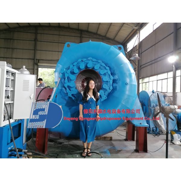 Francis Turbine Generator 300kW to 20 MW with 30~50 Years Lifespan and Automatic Governor Control for Hydropower Plants