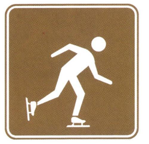 Tourist Attractions Brown Travelling Sign  Reflective Film Sheet and Aluminum Board For Price