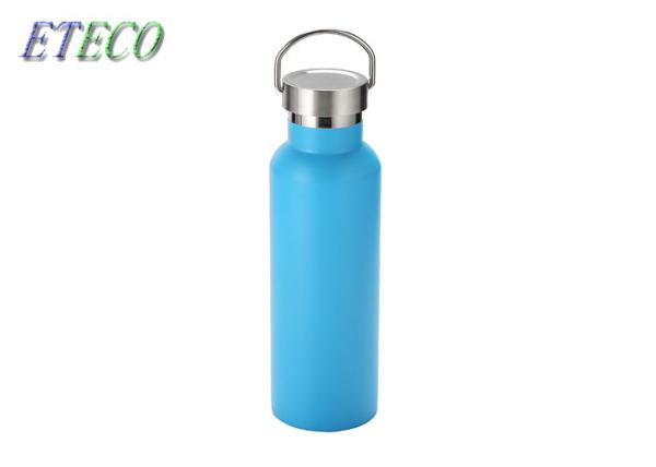 Custom Double Wall Insulated Water Bottle , Reusable Metal Sports Bottle
