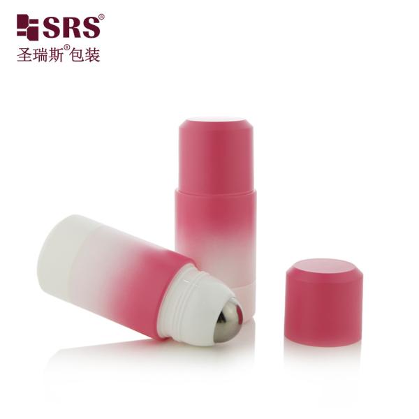 Primary Package For Containing Roll On Bottle For Pain Relief Gel Round Design