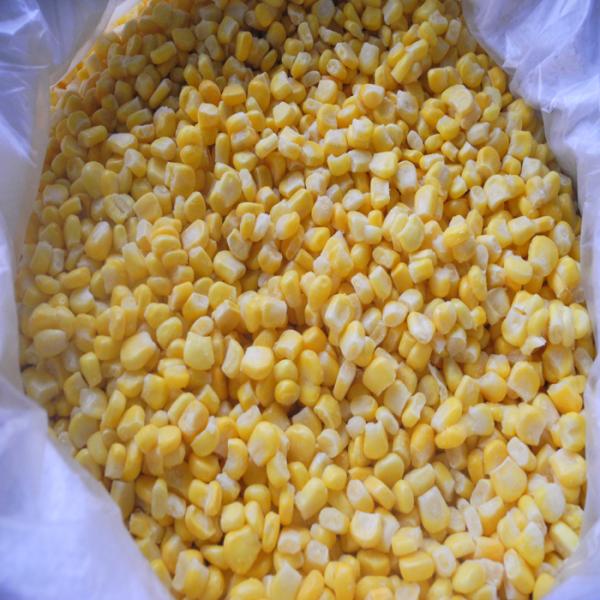 FDA Certified IQF Frozen Vegetables/ Frozen Whole Kernel Sweet Corn For Supermarkets