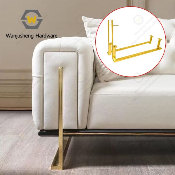 Stainless Steel Sofa Decoration Frame Accessories Solid Sofa Cabinet Chair Living Room Furniture Legs Furniture Spare Parts