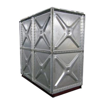Square Galvanized Steel Water Storage Tanks For Hot / Cold Life Drinking Water