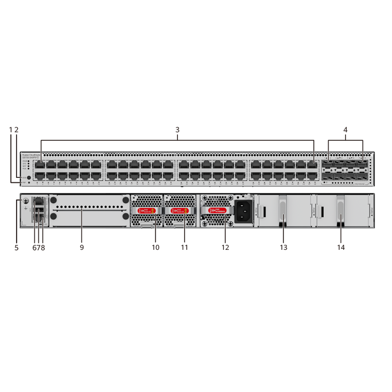 S5755-S24N8YZ 98012907 24*10/100/1000/2.5G BASE-T Ports Network Switch