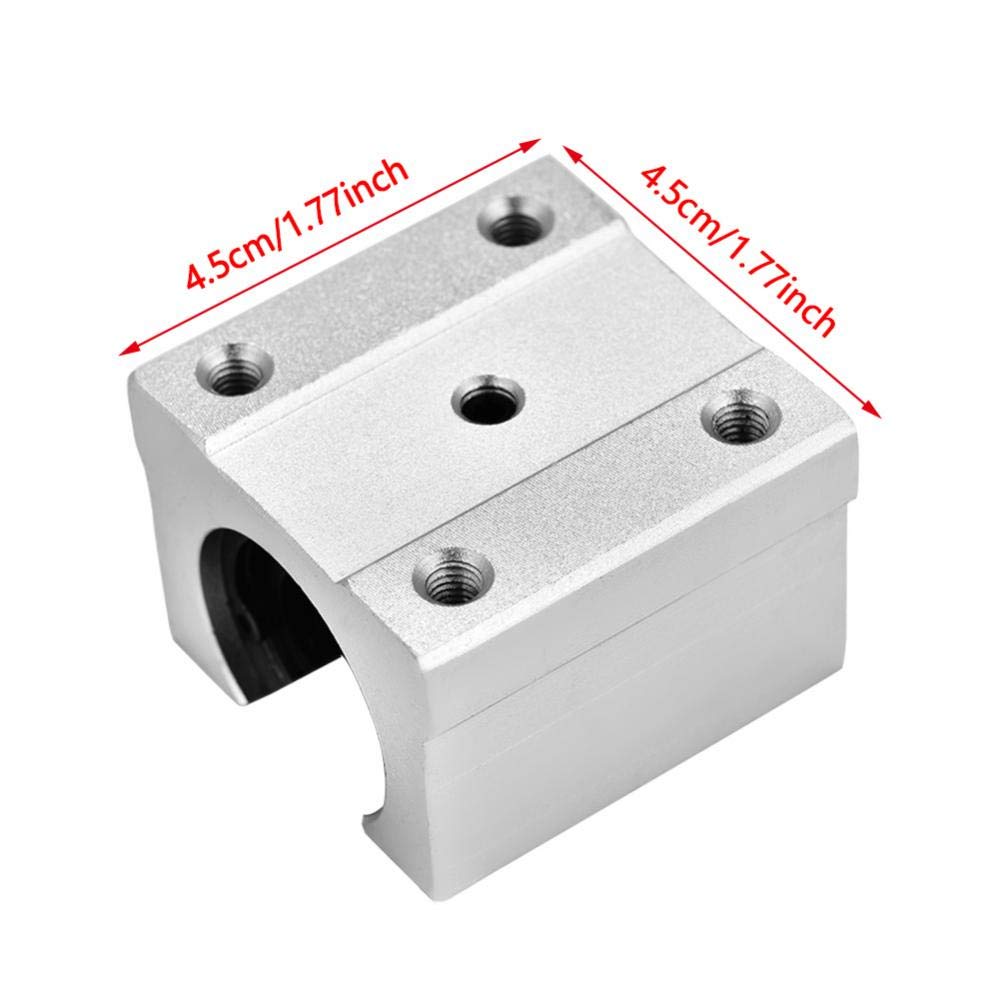 части CNC подшипников блока подушки 16mm 4Pcs SBR16UU линейные нося алюминиевые открытые линейные