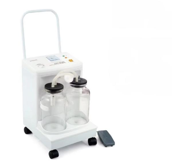 Equipo de terapia respiratoria portátil de 220 V Aspirador nasal eléctrico de 65 dB Succión médica