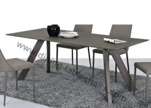 Tabela elegante da sala de jantar do retângulo período de longa vida superior