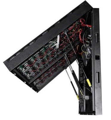 Front Opening LED Video Wall Module Double Face , Indoor Outdoor Full Color LED Screen