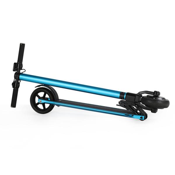 Max Load 125Kg Portable Foldable Electric Scooter With 5 Inch Solid Tire