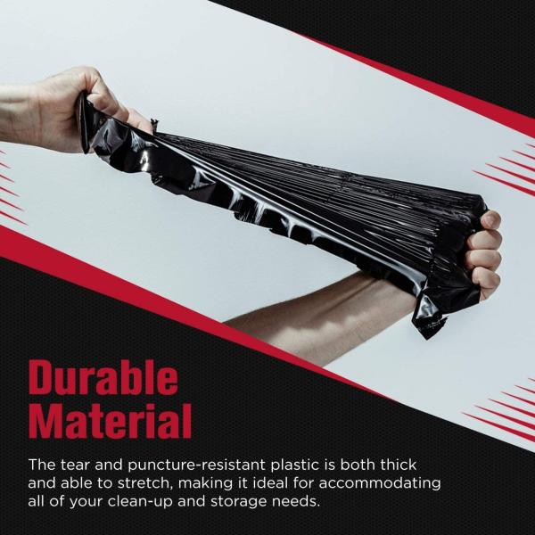 5-50 микрон Толщина Бежевый Прозрачный Тяжелая работа Пластик Промышленная мусорное упаковка Уборка сумки Консервы