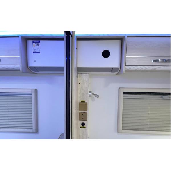 2-6 pessoas do reboque de alumínio do curso da roulotte da fibra de vidro dos reboques do curso com banheiro