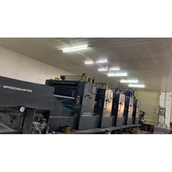 Máquina de impressão de offset Speed Master 102-5 Heidelberg usada 1993 Em excelente estado