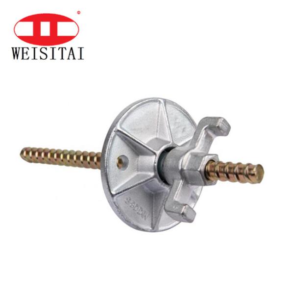 Electro Glavanized Construction Formwork Accessories Scaffolding Tie Rod And Nut