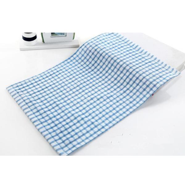 6 Colors Custom Plain Tea Towels , Eco - Friendly Waffle Weave Kitchen Towels
