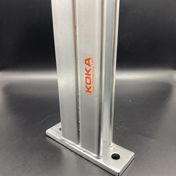 High Quality Double Channel Hot Dip Galvanized Single Bored Tunnel Bracket