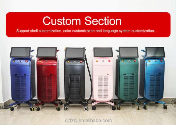 Medical Laser Hair Removal Equipment 755 808 940 1064nm Laser Hair Removal Machine Salon