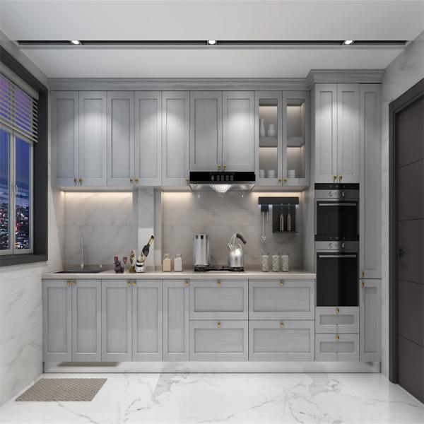 Villa/Apartment Kitchen Cabinets YALIG Atalanta Cucina 2022 Wood Veneer with Drawers