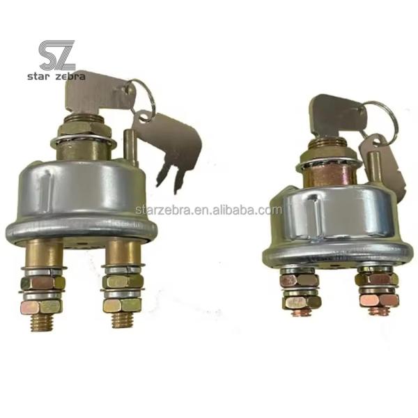 7N0718 Ignition Switch with 2 keys For Caterpillar Diesel Engine Star zebra within Machinery Repair Shops