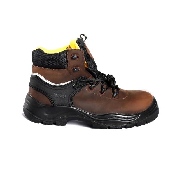 OEM Factory Safety Shoes for Customized Oil Resistant Environments in Steel Industry Work Boots