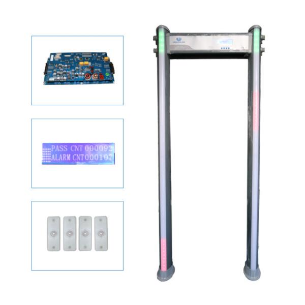Uniqscan Multi Zones Waterproof Walk through Security Gate Door Frame Archway Metal Detector UM600 For Outdoor Use