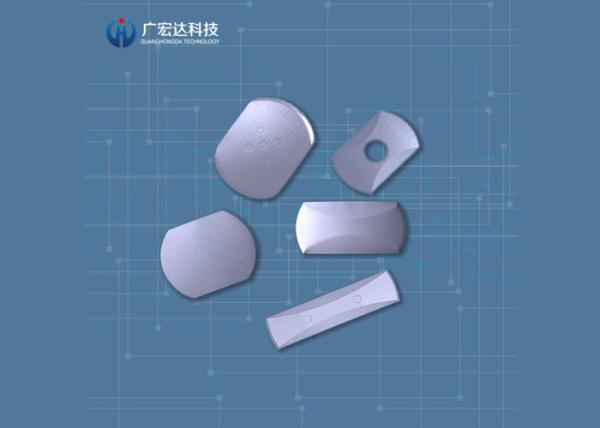 0.1mm Tolerance Tactile Metal Domes Custom Stainless Steel SUS301 Special Shape