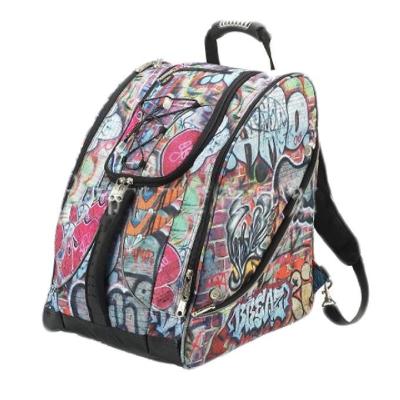 Compartimento de nylon da sapata de EN71 Ski Boot Bag Backpack With