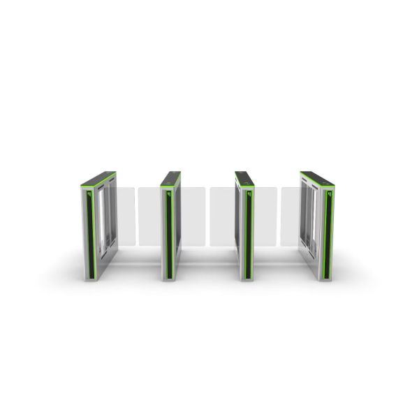 Pedestrian Turnstile High Quality Automatic High Speed Gate Fingerprint QR Code Access Control