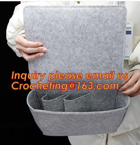 Eco-friendly and durable felt sofa armrest organizer, Multi functional high quality felt sofa organizer, SOFA ACCESSORY