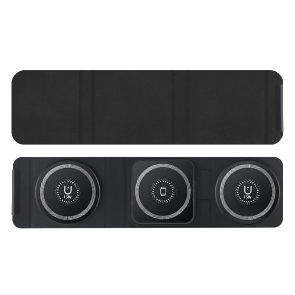 OEM ODM Multi Function Integrated 3 In 1 Foldable Wireless Charger